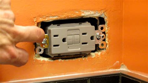 electrical outlet box loose|how to tighten electrical outlet.